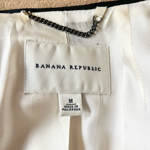 Banana Republic Military Style Double Breasted Coat - Picture 6 of 6